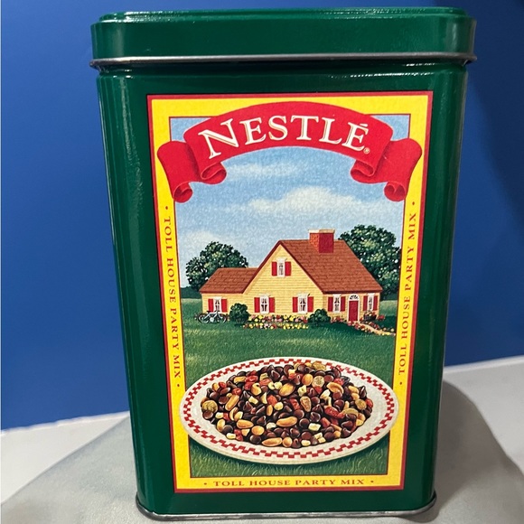 Vintage Limited Edition Nestle Toll House Collectible Cookie Tin - Picture 5 of 8
